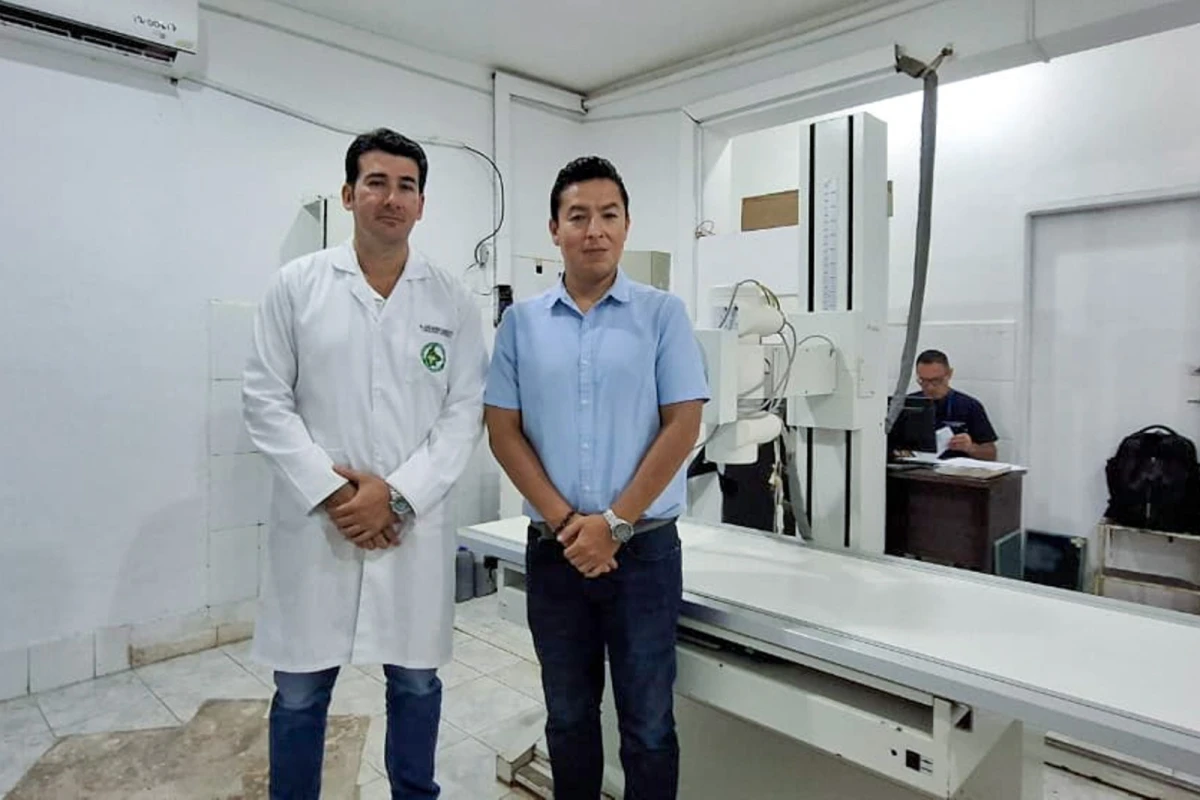 GOBERNACION FORTALECE LA SALUD, CON LA REACTIVACIÓN DEL EQUIPO DE RAYOS X