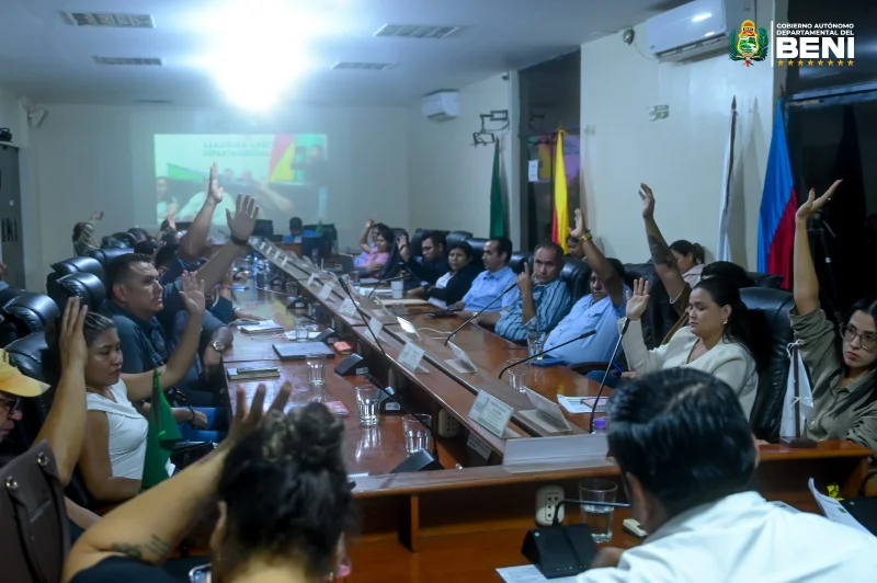 GOBERNACIÓN DEL BENI CONSOLIDA LA APROBACIÓN  DEL POA Y PRESUPUESTO 2027