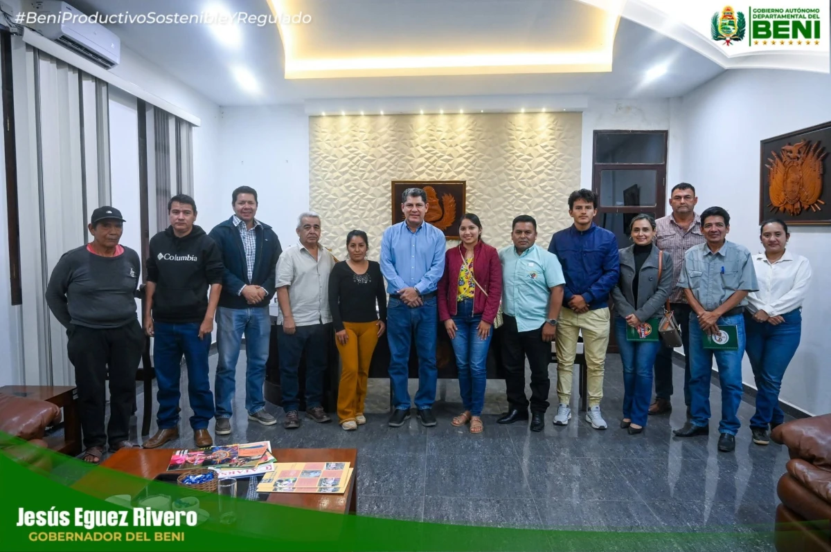 GOBERNACIÓN DEL BENI FORTALECE COORDINACIÓN CON MONTECRISTO DEL TIQUÍN PARA IMPULSAR EL DESARROLLO PRODUCTIVO Y LA INTEGRACIÓN VIAL