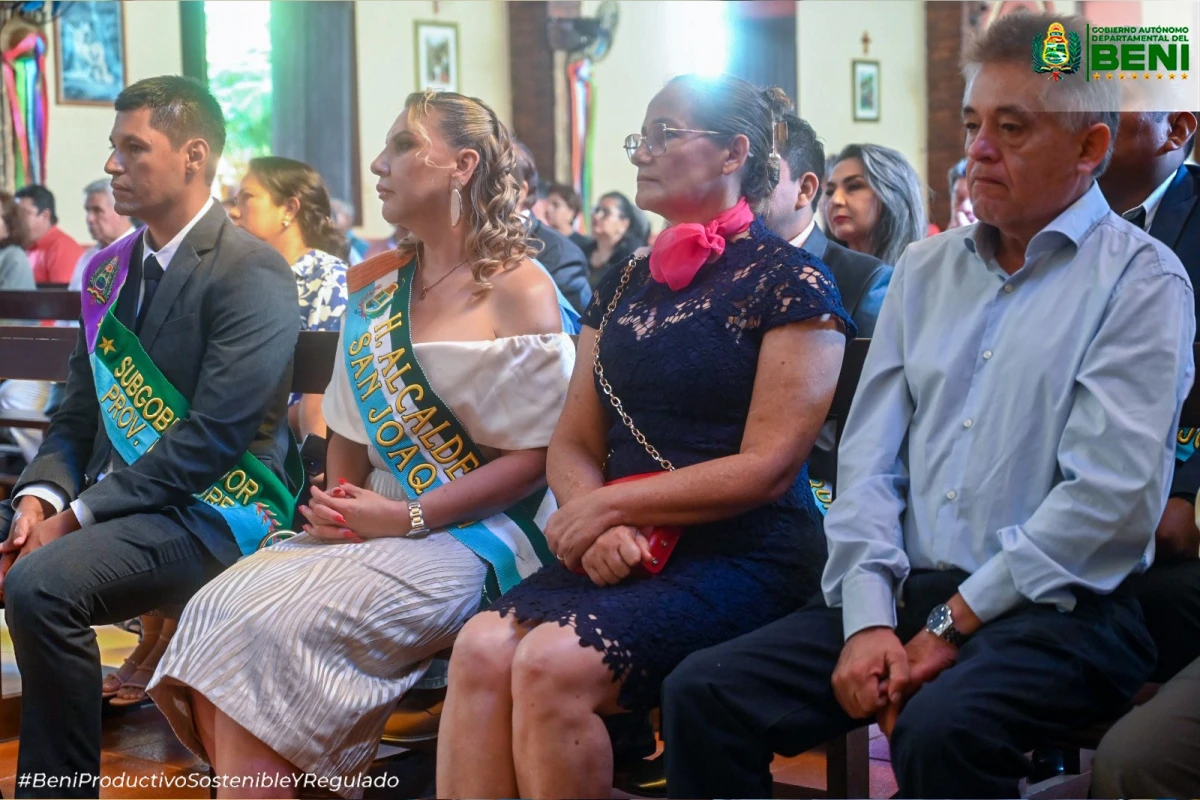GOBERNACIÓN PARTICIPÓ DE LA SOLEMNE EUCARÍSTIA Y PROCESIÓN EN CONMEMORACIÓN POR LOS 317 ANIVERSARIO DE SAN JOAQUÍN