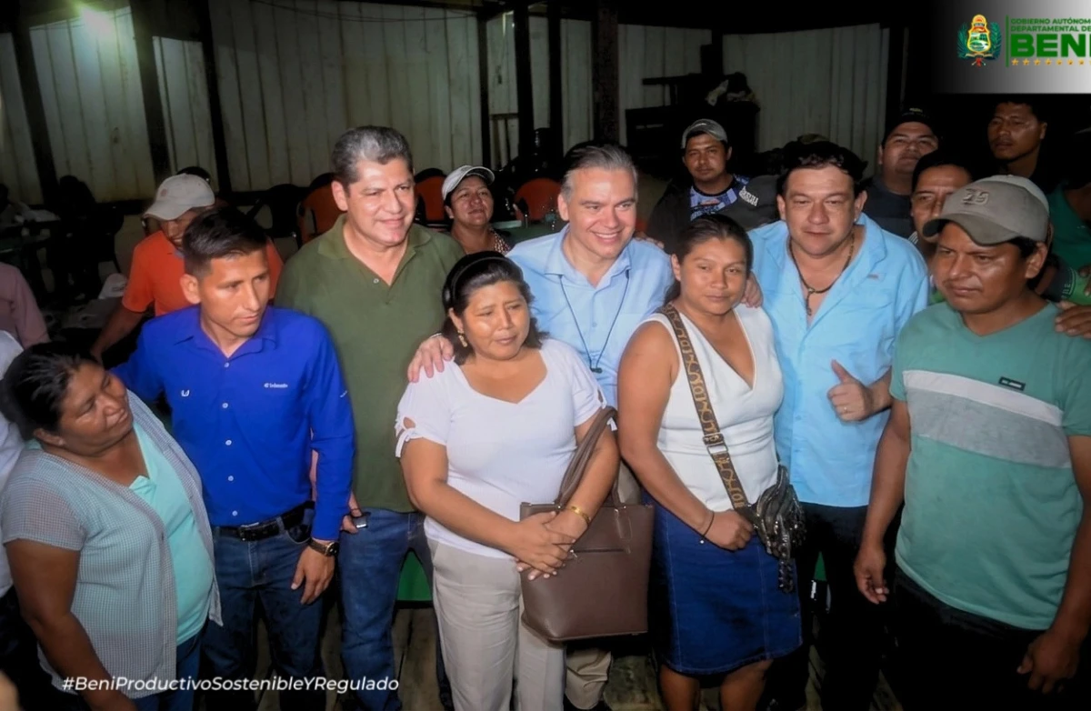 GESTIÓN DEL GOBERNADOR JESÚS EGÜEZ Y MINISTRO DE DEFENSA ERNESTO JUSTINIANO LOGRA ACUERDO EN PUENTE SAN PABLO Y RESTABLECE LA CIRCULACIÓN