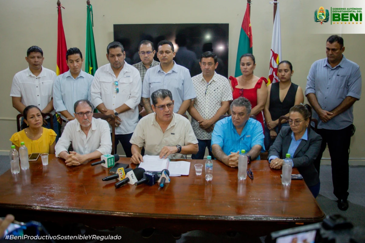 GOBERNADOR JESÚS EGÜEZ PRESENTA LA AGENDA 50/50 COMO UNA RUTA HACIA MAYOR AUTONOMÍA Y DESARROLLO PARA EL BENI